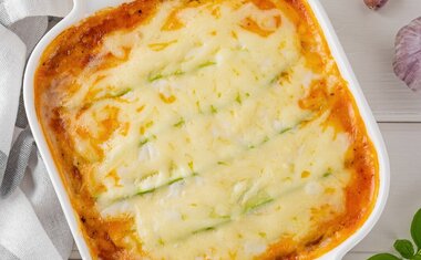 Imagem de destaque para Receita de Lasanha de Berinjela e Abobrinha é simples e fácil de fazer; veja o o a o!