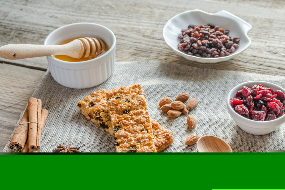 BARRA DE QUINOA COM MAÇÃ E CANELA